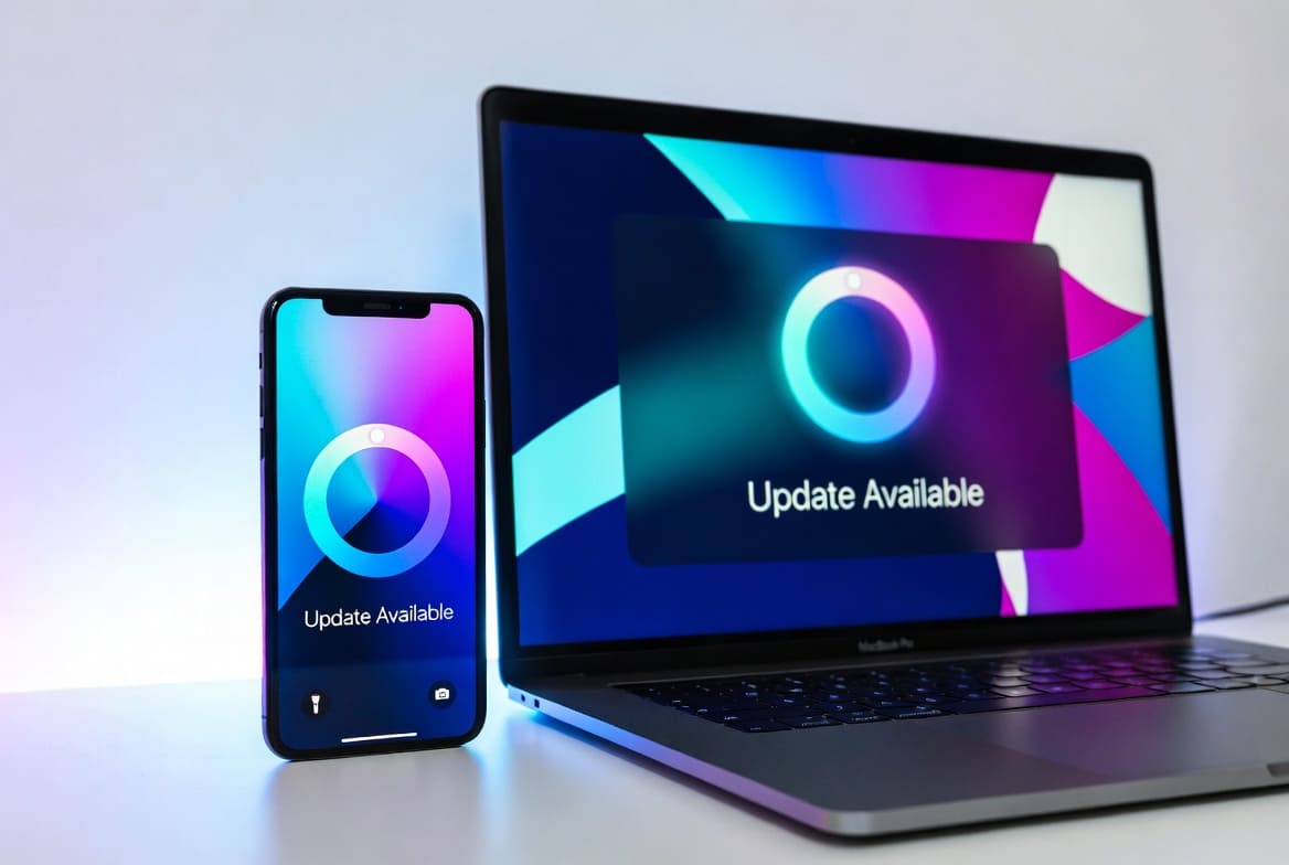 Обновление IOS на iPhone и MacBook