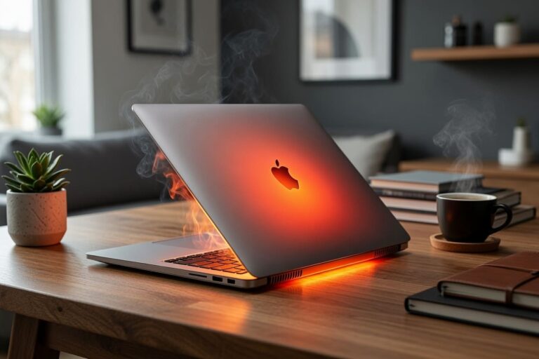 MacBook сильно греется и шумит вентиляторами